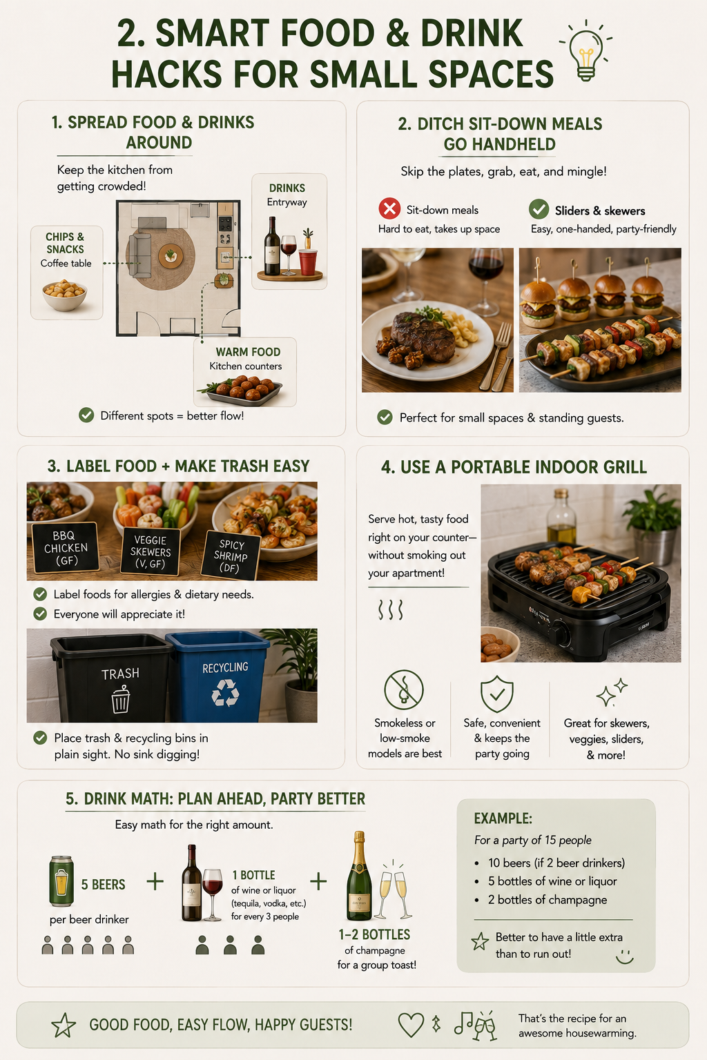 Smart Food & Drink Hacks for Small Apartments