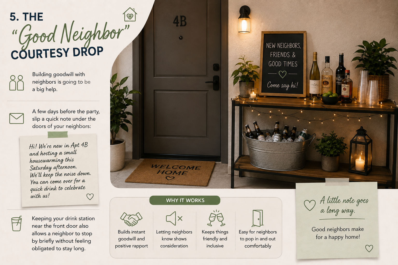 The _Good Neighbor_ Courtesy Drop theme