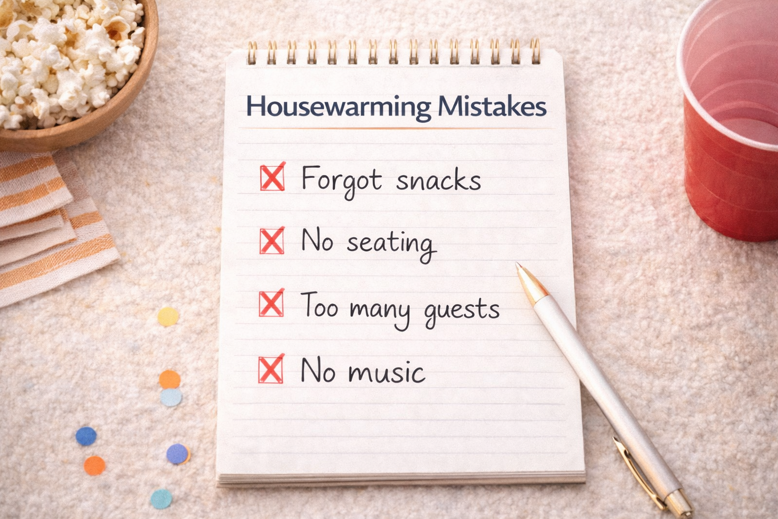 housewarming mistakes