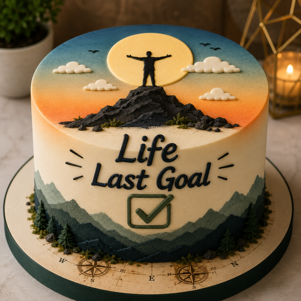 life last goal getting home cake message for housewarming