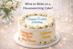what to write on a housewarming cake