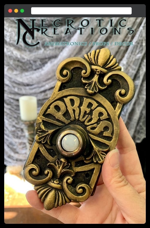 Gift-108 The Sculpted Steampunk Doorbell