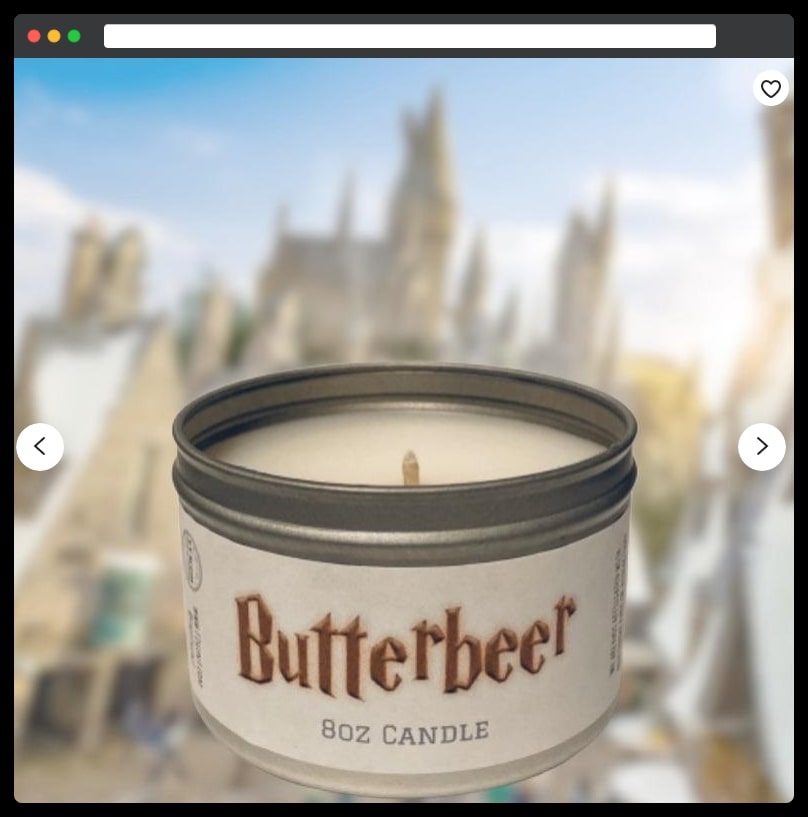 Gift-66 The Butterbeer Rare Candle