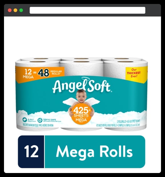 20.1 Toilet paper - housewarming registry