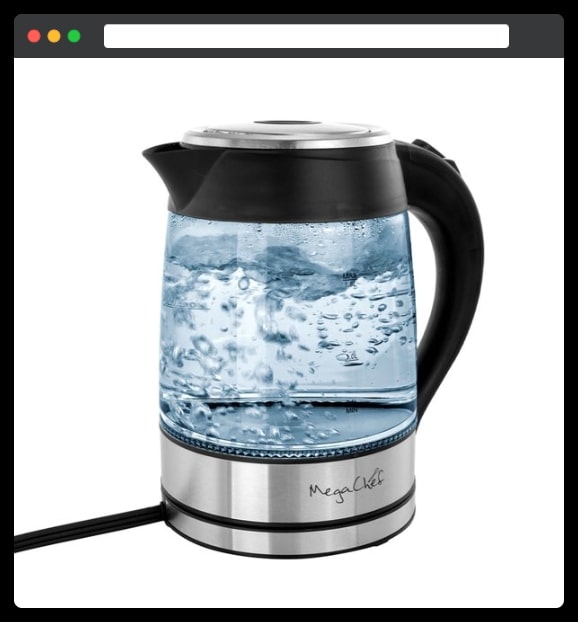 21.1 Electric kettle - housewarming registry