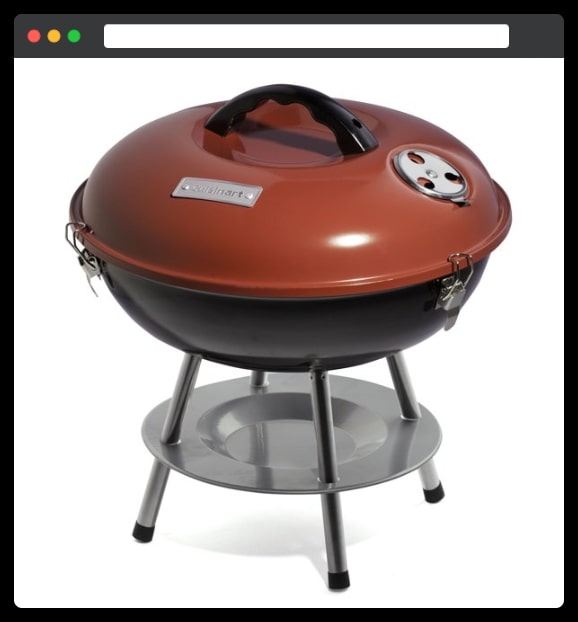 26.1 BBQ grill and tools - housewarming registry