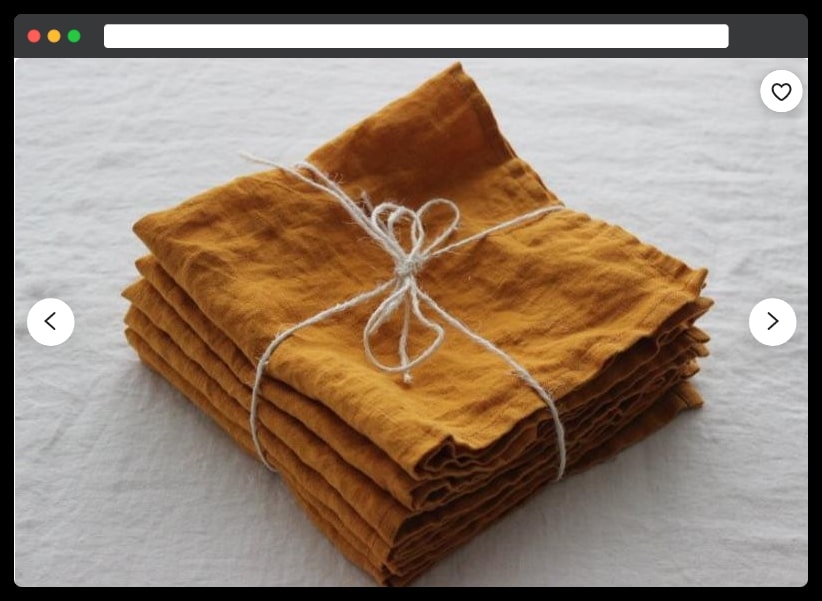 8.1 Napkins and kitchen towels - housewarming registry item