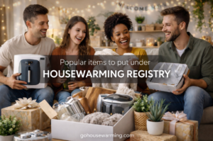 popular items to put in the housewarming gift registry