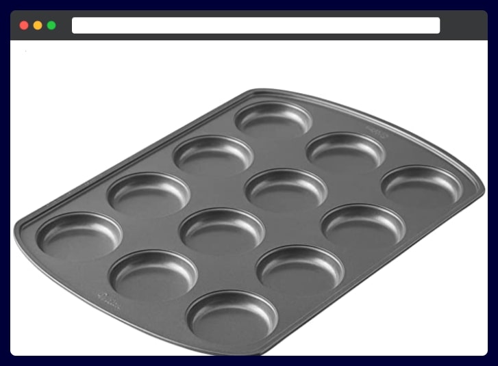 12 Cavities Muffin Pan - best housewarming gifts for kitchen