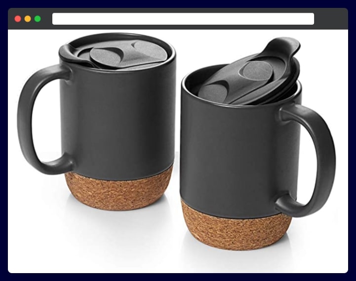 15 oz Coffee Mug Sets - ceramic - Housewarming party favor ideas