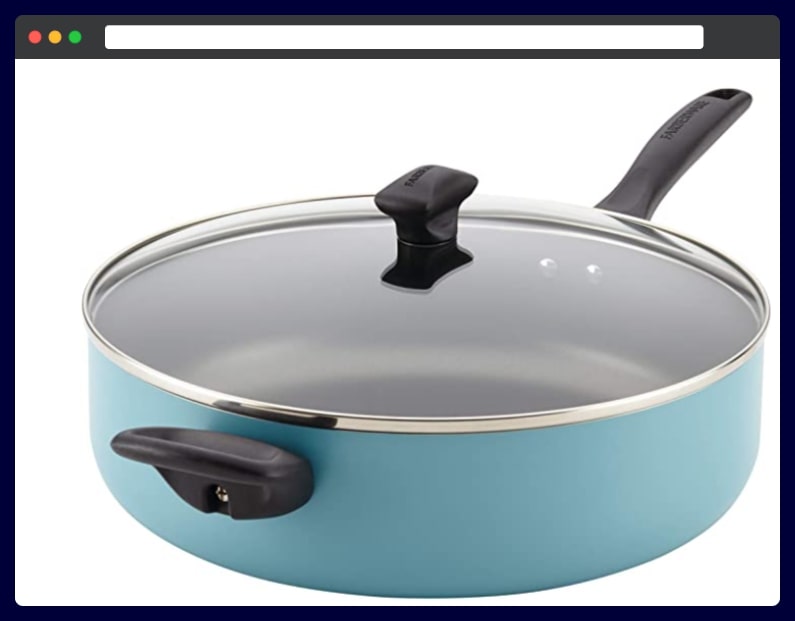 Saute Pan - 6 Quart - Best housewarming gifts for kitchen