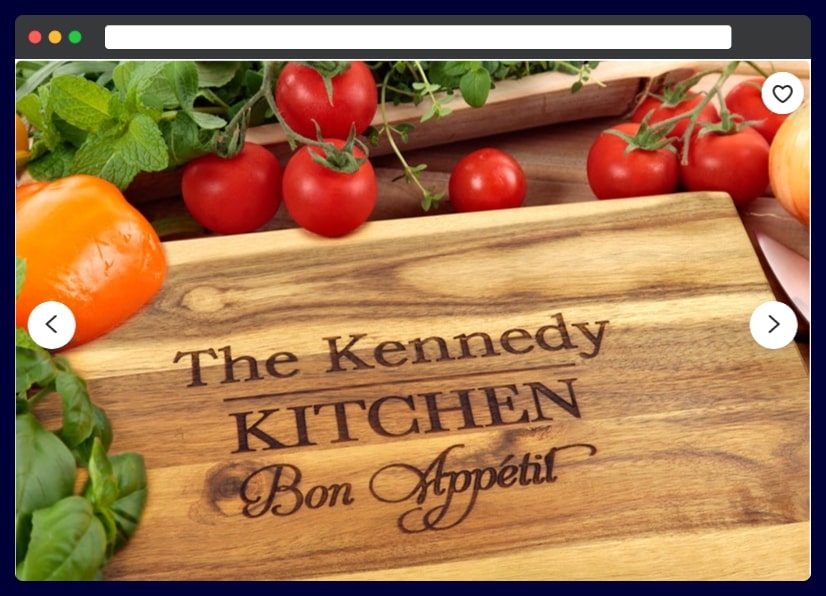 personalized wooden chopping board - new kitchen housewarming gifts