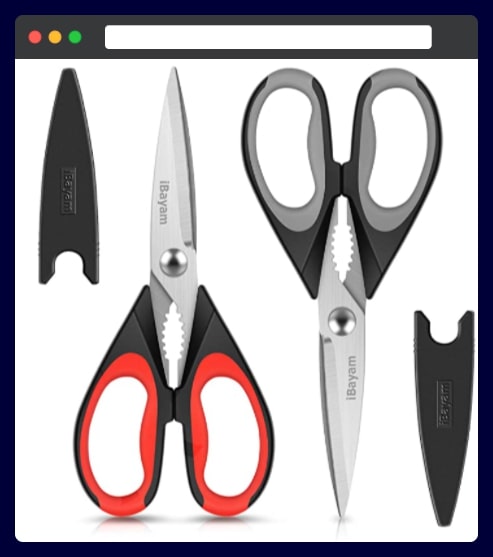 2-Pack Kitchen Scissors