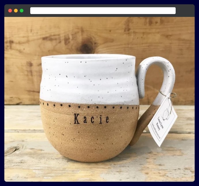Custom Mug - Pottery Handmade