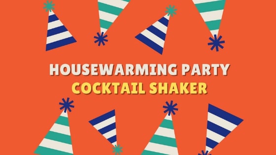 housewarming cocktail shaker